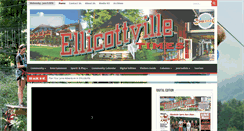 Desktop Screenshot of ellicottvilletimes.com